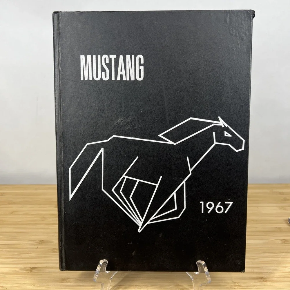 1967 1968 Mustang‎ Fairlane Jr High Yearbooks Dearborn MI Signed Lot